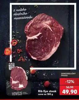 Kaufland RIB EYE STEAK nabídka