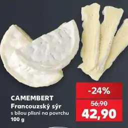 Kaufland CAMEMBERT Francouzský sýr nabídka