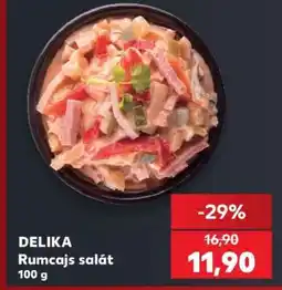 Kaufland DELIKA Rumcajs salát nabídka