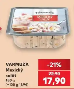 Kaufland VARMUŽA Mexický salát nabídka