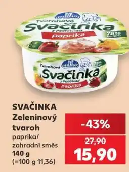 Kaufland SVAČINKA Zeleninový tvaroh nabídka