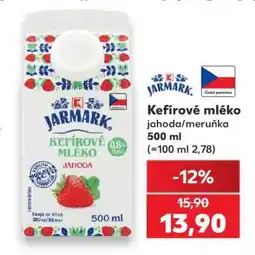 Kaufland Kefírové mléko jahoda/meruňka 500 ml nabídka