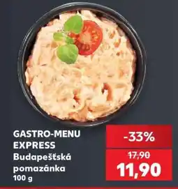Kaufland GASTRO-MENU EXPRESS Budapešťská pomazánka 100 g nabídka