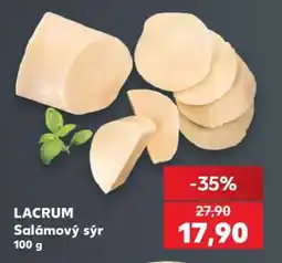 Kaufland LACRUM Salámový sýr 100 g nabídka