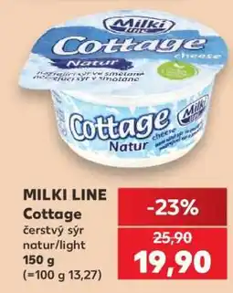 Kaufland MILKI LINE Cottage nabídka