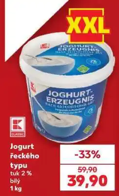 Kaufland Jogurt řeckého typu nabídka