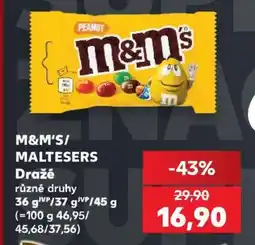Kaufland M&M's Maltesers nabídka