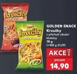 Kaufland GOLDEN SNACK Kroužky nabídka