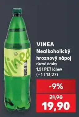 Kaufland VINEA Nealkoholický hroznový nápoj nabídka