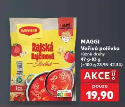 Kaufland MAGGI Vařivá polévka nabídka