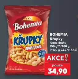 Kaufland Bohemia křupky nabídka