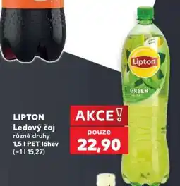 Kaufland Lipton ledový čaj nabídka