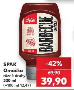 Kaufland Spak Omáčka nabídka