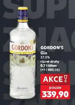 Kaufland Gordon’s Gin nabídka