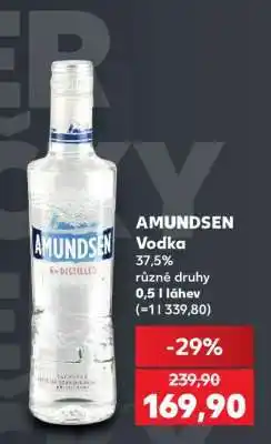 Kaufland Amundsen Vodka nabídka
