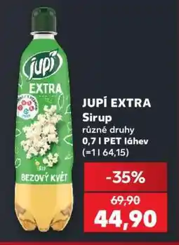 Kaufland Jupí Extra sirup nabídka