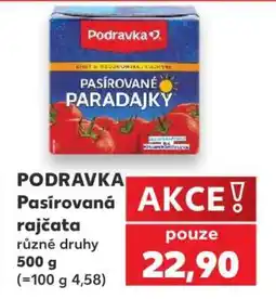 Kaufland Podravka Pasírovaná rajčata nabídka