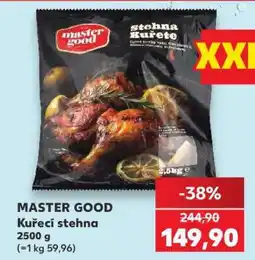 Kaufland MASTER GOOD Kuřecí stehna nabídka