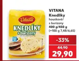 Kaufland VITANA Knedlíky houskové/s burizony nabídka
