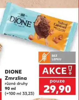 Kaufland DIONE Zmrzlina nabídka