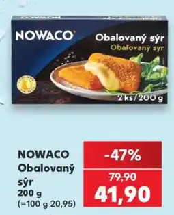 Kaufland NOWACO Obalovaný sýr nabídka