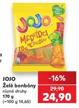 Kaufland JOJO Želé bonbony nabídka