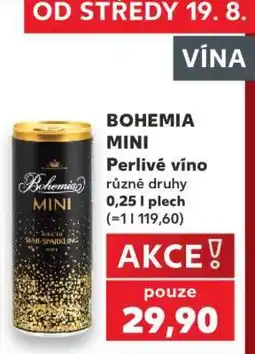 Kaufland BOHEMIA MINI Perlivé víno nabídka