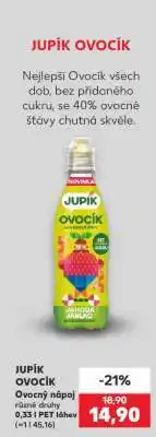 Kaufland JUPÍK OVOCÍK nabídka