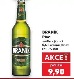 Kaufland BRANÍK Pivo nabídka