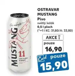 Kaufland OSTRAVAR MUSTANG nabídka