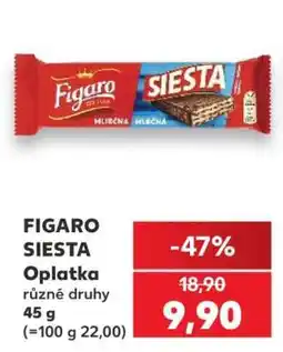 Kaufland FIGARO SIESTA Oplatka nabídka
