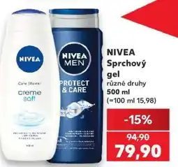 Kaufland Nivea sprchový gel nabídka