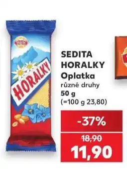 Kaufland Sedita Horalky nabídka