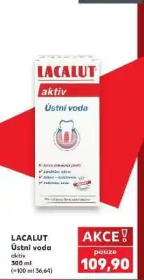 Kaufland LACALUT Ústní voda aktiv nabídka