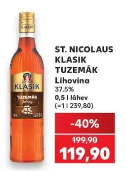 Kaufland ST. NICOLAUS KLASIK TUZEMÁK nabídka