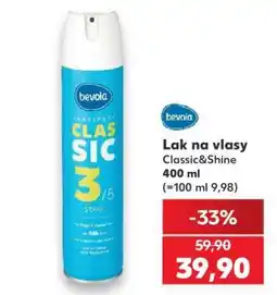 Kaufland Lak na vlasy Classic&Shine nabídka