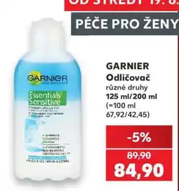 Kaufland Garnier Odličovač nabídka