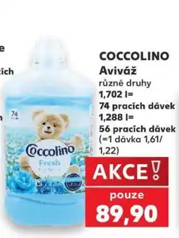 Kaufland Coccolino aviváž nabídka
