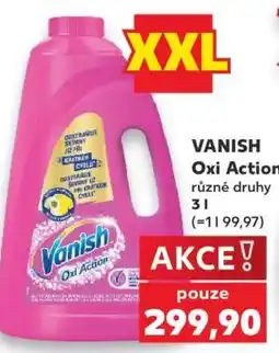 Kaufland Vanish Oxi Action nabídka