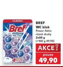 Kaufland Bref WC blok nabídka