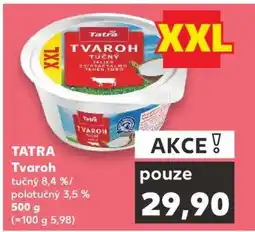 Kaufland Tatra tvaroh nabídka