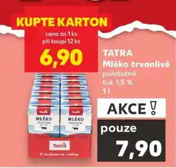 Kaufland Tatra Mléko trvanlivé nabídka