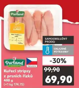 Kaufland Kuřecí stripsy z prsních řízků nabídka