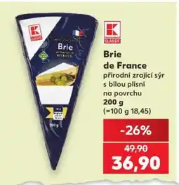 Kaufland Brie de France nabídka