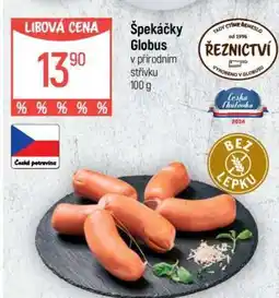 Globus Špekáčky Globus nabídka