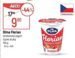 Globus Olma Florian smetanový jogurt nabídka