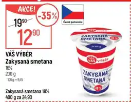 Globus Váš Výběr Zakysaná smetana nabídka