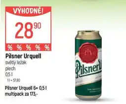 Globus Pilsner Urquell nabídka