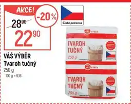 Globus VÁŠ VÝBĚR Tvaroh tučný nabídka