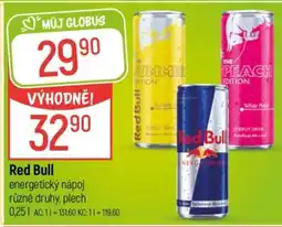 Globus Red Bull nabídka